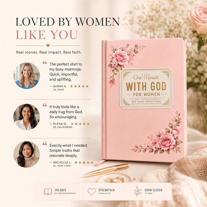One Minute with God For Women: 365 Daily Devotions